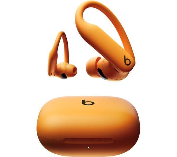 Beats Powerbeats Pro 2 earbuds in Electric Orange, sold at A1 Tech Deals