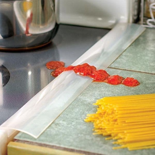 Silicone stove counter gap cover, a kitchen gadget sold on Inspire Uplift