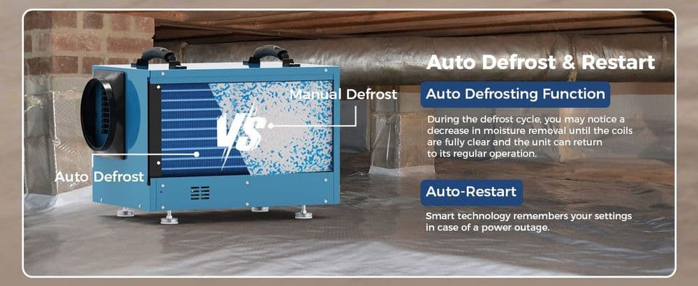 AlorAir Sentinel HD55 Crawl Space Dehumidifier Review 2026