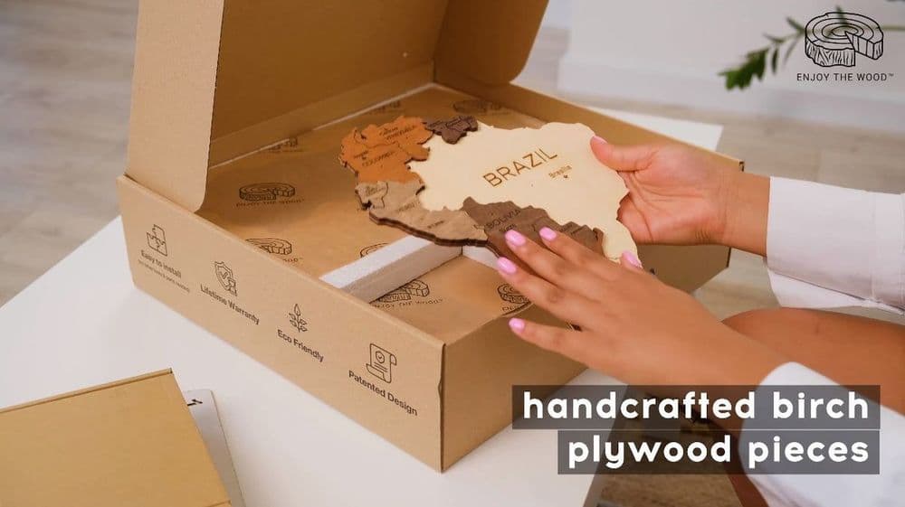 Enjoy The Wood Review 2026: Are Their 3D Wooden World Maps Worth It?